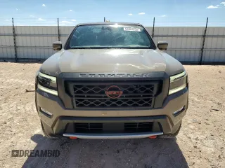 2022 Nissan Frontier Pro-X with VIN 1N6ED1EJ3NN606031, listed as a Copart auction lot 63337253 with 31,947 mi miles and Salvage title. Bid and sale history available at DreamBid. Image 5.