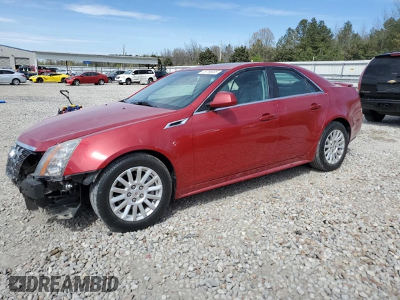 2012 Cadillac CTS with VIN 1G6DA5E56C0136902, listed as a Copart auction lot 49765005 with 52,599 mi miles and Salvage Title. Bid and sale history available at DreamBid. Image 1.