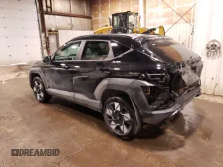 2025 Hyundai Kona SEL with VIN KM8HBCAB7SU276357, listed as a Copart auction lot 53148795 with 418 mi miles and Salvage Title. Bid and sale history available at carsss.com. Image 2.