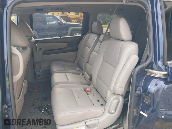 2016 Honda Odyssey EX-L with VIN 5FNRL5H60GB064815, listed as a IAAI auction lot 38644382 with 84,499 mi miles. Bid and sale history available at carsss.com. Image 8.