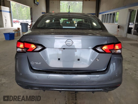 2024 Nissan Versa S with VIN 3N1CN8DV3RL926527, listed as a Copart auction lot 53888185 with 3,701 mi miles and Salvage Title. Bid and sale history available at carsss.com. Image 6.