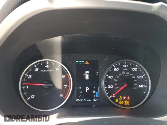 2018 Mitsubishi Eclipse Cross LE z VIN JA4AT4AAXJZ042919, wystawiony jako Copart lot #49890405 z przebiegiem 58 877 mil mil oraz Szkoda całkowita • Salvage title. Historia ofert i sprzedaży dostępna na DreamBid. Obrazek 9.