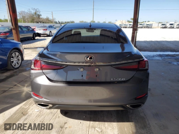 2021 Lexus ES with VIN 58ADZ1B19MU085328, listed as a Copart auction lot 48562365 with 29,732 mi miles and Salvage Title. Bid and sale history available at carsss.com. Image 6.