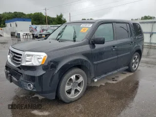 2015 Honda Pilot SE with VIN 5FNYF4H39FB016327, listed as a Copart auction lot 62566165 with 236,058 mi miles and Salvage title. Bid and sale history available at DreamBid. Image 1.