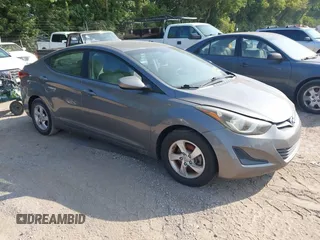 2014 Hyundai Elantra SE with VIN 5NPDH4AE2EH462517, listed as a IAAI auction lot 42832031 with 41,607 mi miles and . Bid and sale history available at DreamBid. Image 1.