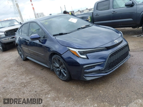2023 Toyota Corolla SE with VIN 5YFS4MCE2PP143401, listed as a IAAI auction lot 42085852 with 50,959 mi miles and . Bid and sale history available at DreamBid. Image 1.