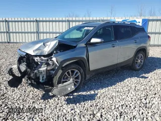2023 GMC Terrain SLT with VIN 3GKALPEG6PL185134, listed as a Copart auction lot 46797325 with 37,363 mi miles and Non Repairable. Bid and sale history available at carsss.com. Image 1.
