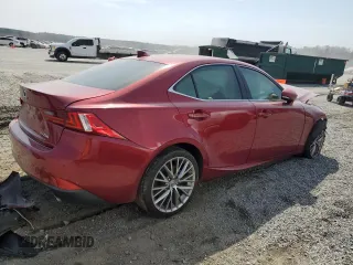 2014 Lexus IS 250 with VIN JTHBF1D20E5023280, listed as a Copart auction lot 47634805 with 157,420 mi miles and Salvage Title. Bid and sale history available at DreamBid. Image 3.