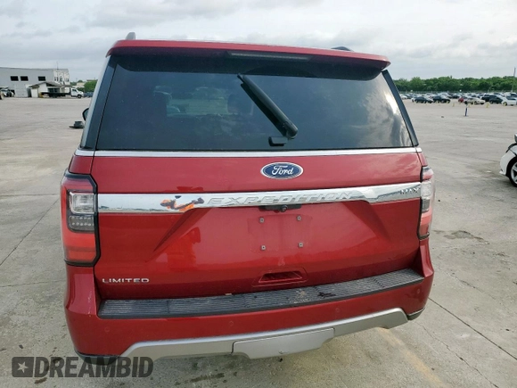 2018 Ford Expedition Max Limited with VIN 1FMJK1KT2JEA07608, listed as a Copart auction lot 55061235 with 93,230 mi miles and Salvage title. Bid and sale history available at DreamBid. Image 6.