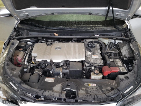 2019 Toyota Prius L Eco with VIN JTDKARFU6K3088882, listed as a Copart auction lot 52858895 with 40,442 mi miles and Salvage Title. Bid and sale history available at carsss.com. Image 11.
