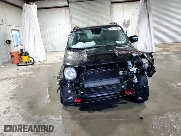 2023 Jeep Renegade Trailhawk with VIN ZACNJDC18PPP32439, listed as a Copart auction lot 43872655 with 21,440 mi miles and Salvage title. Bid and sale history available at DreamBid. Image 15.