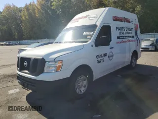 2017 Nissan NV Cargo SV z VIN 1N6BF0LY5HN808980, wystawiony jako Copart lot #71372394 z przebiegiem 207 573 mil mil oraz Szkoda całkowita • Salvage title. Historia ofert i sprzedaży dostępna na DreamBid. Obrazek 1.