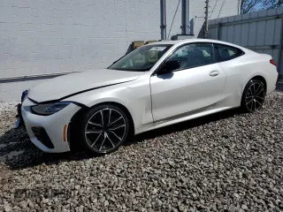 2021 BMW 4 Series M440i xDrive with VIN WBA13AR00MCF97899, listed as a Copart auction lot 50577695 with 23,817 mi miles and Clean Title. Bid and sale history available at DreamBid. Image 1.