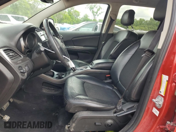 2015 Dodge Journey Crossroad with VIN 3C4PDDGG3FT740635, listed as a Copart auction lot 57762665 with 140,075 mi miles and Salvage title. Bid and sale history available at DreamBid. Image 7.