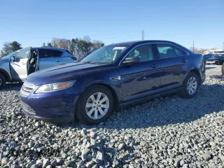 2011 Ford Taurus SE with VIN 1FAHP2DW0BG144530, listed as a Copart auction lot 49312205 with 157,881 mi miles and Salvage Title. Bid and sale history available at carsss.com. Image 1.