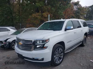 2016 Chevrolet Suburban LTZ with VIN 1GNSCJKC2GR111370, listed as a IAAI auction lot 40742857 with 199,753 mi miles and . Bid and sale history available at DreamBid. Image 2.