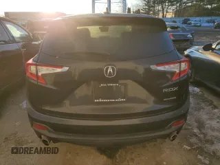 2020 Acura RDX w/Technology Pkg with VIN 5J8TC2H52LL002935, listed as a Copart auction lot 42392165 with 0 mi miles and Salvage Title. Bid and sale history available at carsss.com. Image 6.