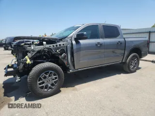 2024 Ford Ranger XLT with VIN 1FTER4GH4RLE35484, listed as a Copart auction lot 58596835 with 8,613 mi miles and Salvage title. Bid and sale history available at DreamBid. Image 1.
