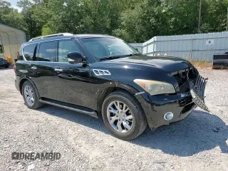 2011 Infiniti QX56 7-passenger with VIN JN8AZ2NFXB9501158, listed as a Copart auction lot 69260764 with 259,923 mi miles and Salvage Title. Bid and sale history available at carsss.com. Image 11.