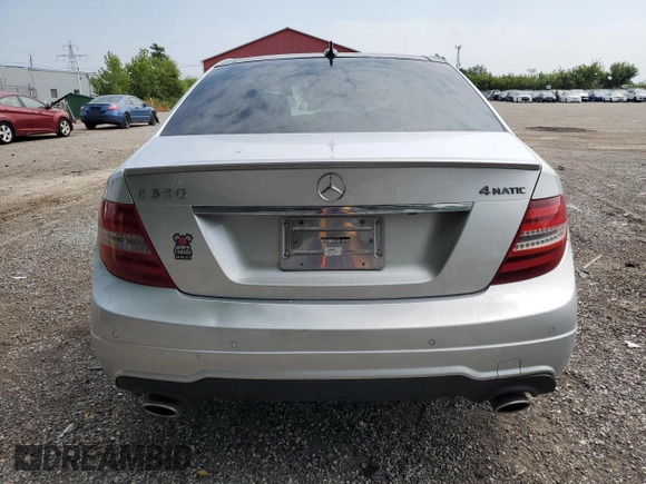2013 Mercedes-Benz C 350 with VIN WDDGF8JB6DA765456, listed as a Copart auction lot 64912954 with 242,623 mi miles and Salvage title. Bid and sale history available at DreamBid. Image 6.