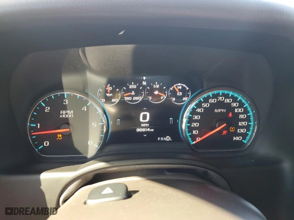2017 Chevrolet Tahoe Premier with VIN 1GNSCCKC4HR330182, listed as a Copart auction lot 81810744 with 96,614 mi miles and Salvage Title. Bid and sale history available at carsss.com. Image 9.