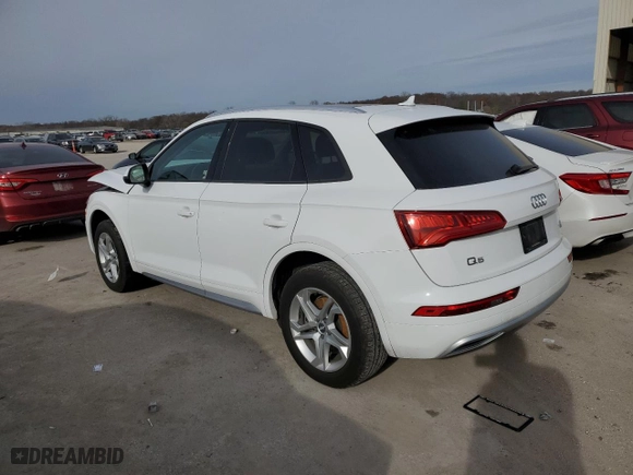 2018 Audi Q5 Premium with VIN WA1ANAFY4J2058900, listed as a Copart auction lot 82339734 with 106,624 mi miles and Salvage Title. Bid and sale history available at carsss.com. Image 2.