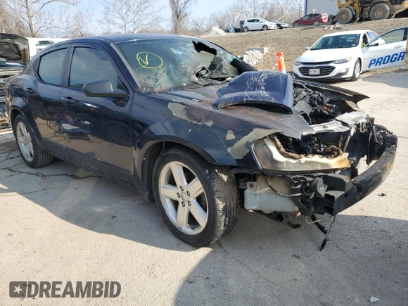 2013 Dodge Avenger SE with VIN 1C3CDZAB5DN642992, listed as a Copart auction lot 44117754 with Not Provided miles and Salvage Title. Bid and sale history available at DreamBid. Image 4.