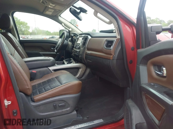 2018 Nissan Titan XD SV with VIN 1N6BA1F44JN550504, listed as a IAAI auction lot 41943693 with 1 mi miles. Bid and sale history available at carsss.com. Image 5.