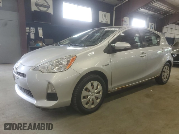2014 Toyota Prius One with VIN JTDKDTB35E1560149, listed as a Copart auction lot 57283295 with 153,810 mi miles and Clean Title. Bid and sale history available at DreamBid. Image 1.