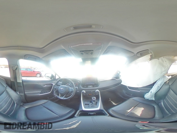 2020 Toyota RAV4 XLE Premium with VIN 2T3C1RFV0LW058580, listed as a Copart auction lot 49551815 with 127,615 mi miles and Salvage Title. Bid and sale history available at carsss.com. Image 14.