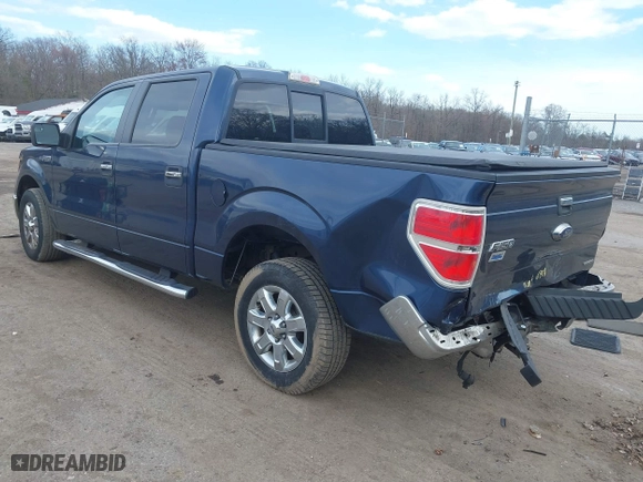 2013 Ford F-150 XL with VIN 1FTFW1CF7DFD64689, listed as a IAAI auction lot 41875958 with 174,366 mi miles. Bid and sale history available at carsss.com. Image 3.
