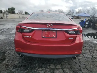 2016 Mazda 6 i Grand Touring with VIN JM1GJ1W56G1468307, listed as a Copart auction lot 87386504 with 158,841 mi miles and Salvage Title. Bid and sale history available at DreamBid. Image 6.