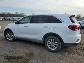 2019 Kia Sorento LX V6 with VIN 5XYPGDA5XKG506332, listed as a Copart auction lot 50985635 with 81,238 mi miles and Salvage Title. Bid and sale history available at carsss.com. Image 2.