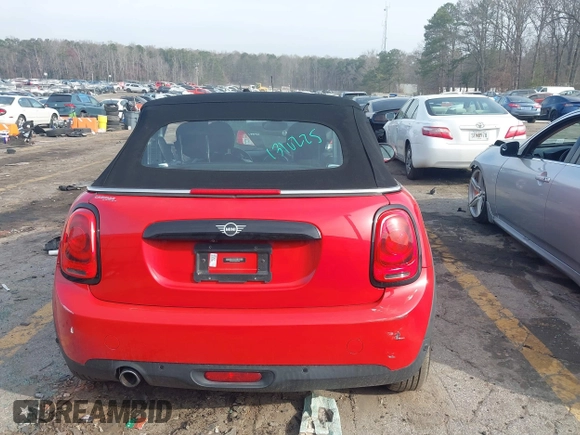2019 MINI Convertible Cooper with VIN WMWWG5C59K3F79792, listed as a IAAI auction lot 41779813 with 25,671 mi miles and . Bid and sale history available at DreamBid. Image 16.