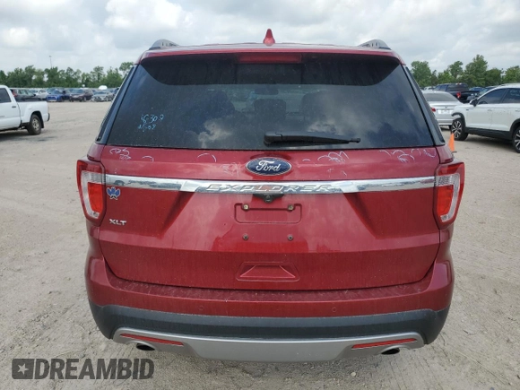 2017 Ford Explorer XLT с VIN 1FM5K7D81HGE37092, выставлен на аукционе Copart как лот 55135615 с пробегом 63 124 миль миль и Чистый • Clean title. История ставок и продаж доступна на DreamBid. Изображение 6.