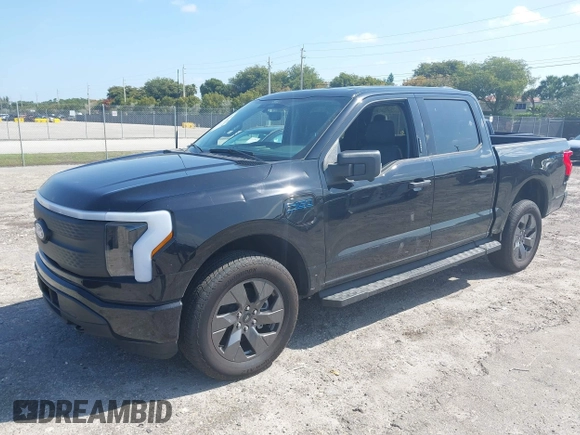 2024 Ford F-150 Lightning XLT with VIN 1FTVW3LK8RWG20320, listed as a IAAI auction lot 41960103 with Not provided miles and . Bid and sale history available at DreamBid. Image 2.