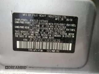 2016 Subaru Crosstrek Premium z VIN JF2GPABC0G8318639, wystawiony jako Copart lot #51131665 z przebiegiem 107 544 mil mil oraz Szkoda całkowita • Salvage title. Historia ofert i sprzedaży dostępna na DreamBid. Obrazek 12.