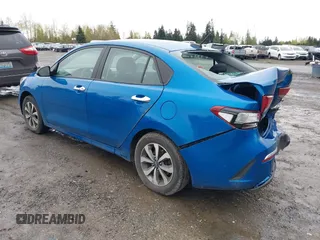 2022 Kia Rio S with VIN 3KPA24AD9NE508022, listed as a IAAI auction lot 41970720 with 39,825 mi miles. Bid and sale history available at carsss.com. Image 3.