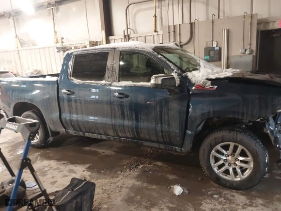 2022 Chevrolet Silverado 1500 LTD LT with VIN 1GCUYDED9NZ148342, listed as a IAAI auction lot 41133620 with 60,499 mi miles. Bid and sale history available at carsss.com. Image 14.