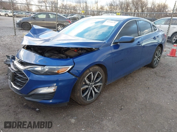 2023 Chevrolet Malibu RS with VIN 1G1ZG5ST0PF155249, listed as a IAAI auction lot 40990536 with 38,019 mi miles and . Bid and sale history available at DreamBid. Image 2.