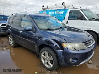 2008 Mitsubishi Outlander XLS with VIN JA4MT41X48Z016263, listed as a Copart auction lot 50369975 with 185,898 mi miles and Salvage Title. Bid and sale history available at carsss.com. Image 4.