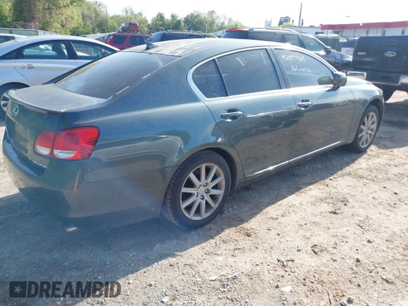 2007 Lexus GS 350 with VIN JTHCE96S170011464, listed as a IAAI auction lot 42077969 with 240,585 mi miles. Bid and sale history available at carsss.com. Image 4.