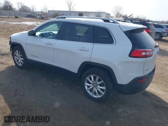 2014 Jeep Cherokee Limited with VIN 1C4PJMDS1EW277677, listed as a IAAI auction lot 41804993 with 55,010 mi miles and . Bid and sale history available at DreamBid. Image 3.