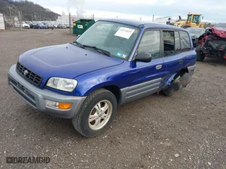 2000 Toyota RAV4 with VIN JT3HP10V1Y7155227, listed as a IAAI auction lot 41973629 with 114,246 mi miles. Bid and sale history available at carsss.com. Image 2.