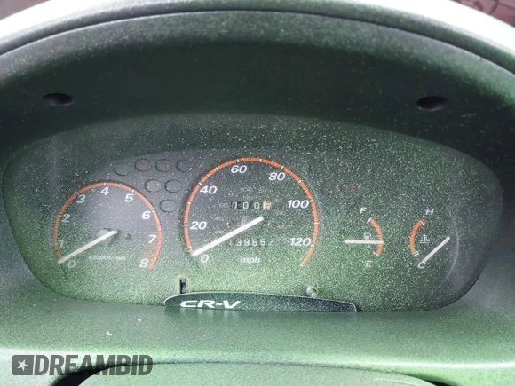 2000 Honda CR-V LX with VIN JHLRD1743YS009854, listed as a IAAI auction lot 41488972 with 139,652 mi miles. Bid and sale history available at carsss.com. Image 7.