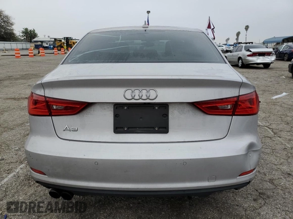 2015 Audi A3 1.8T Premium with VIN WAUACGFF1F1131213, listed as a Copart auction lot 38345894 with 78,666 mi miles. Bid and sale history available at carsss.com. Image 6.