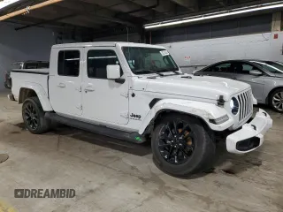 2022 Jeep Gladiator High Altitude with VIN 1C6HJTFG9NL141166, listed as a Copart auction lot 50210425 with 28,207 mi miles and Salvage title. Bid and sale history available at DreamBid. Image 4.