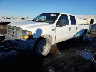 2005 Ford Super Duty F-250 XL with VIN 1FTSW20505EB32152, listed as a Copart auction lot 41635435 with 176,471 mi miles and Salvage Title. Bid and sale history available at carsss.com. Image 1.