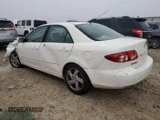 2004 Mazda 6 i with VIN 1YVFP80C045N43804, listed as a Copart auction lot 45563525 with 176,025 mi miles and Salvage Title. Bid and sale history available at DreamBid. Image 2.