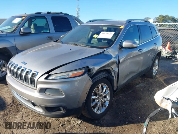 2014 Jeep Cherokee Limited with VIN 1C4PJLDB8EW221620, listed as a IAAI auction lot 41670020 with 171,513 mi miles. Bid and sale history available at carsss.com. Image 17.